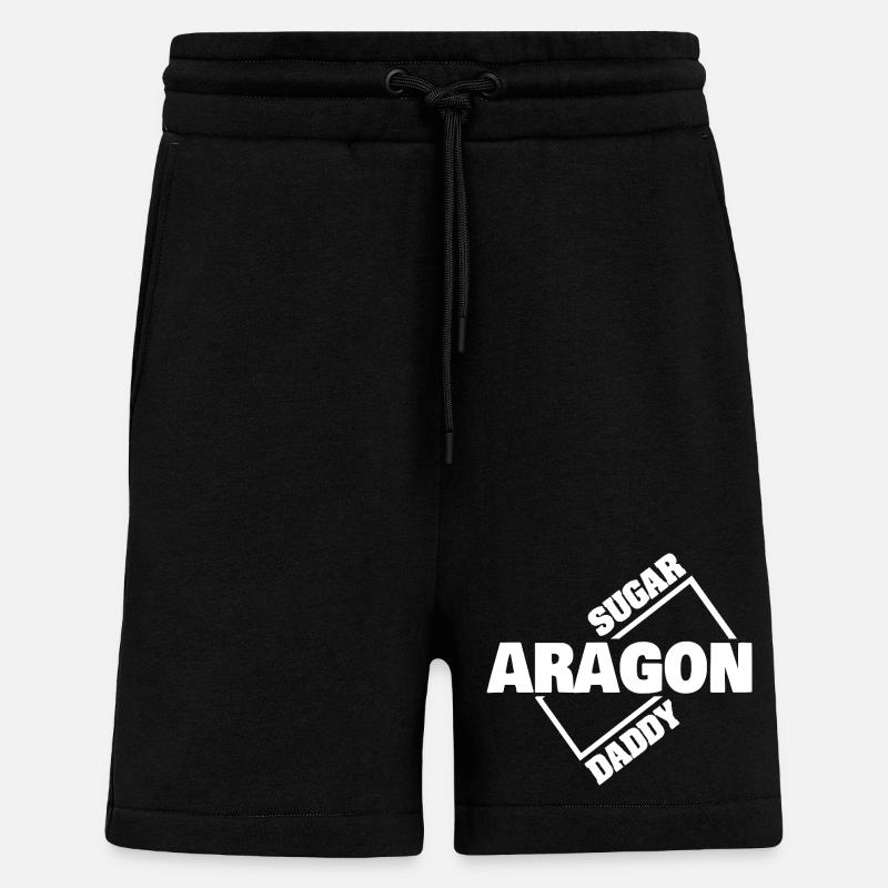 Geld Aragon - Shorts - made by SPREAD - SOLID BLACK