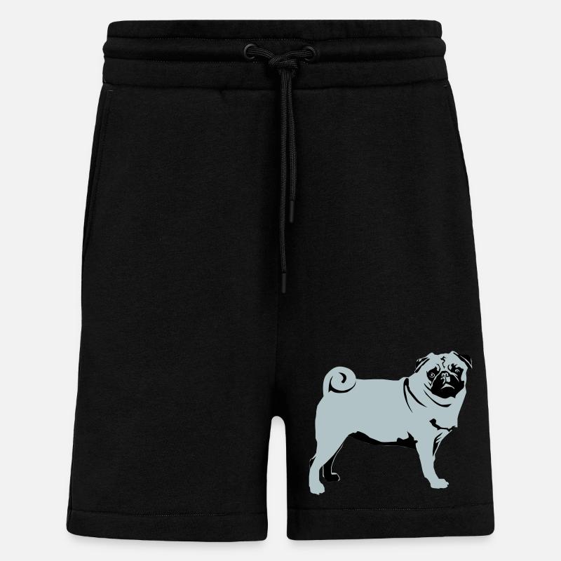 Mops - Shorts - made by SPREAD - SOLID BLACK