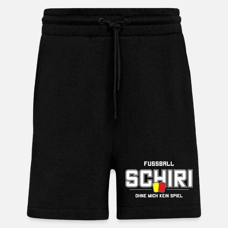 Ref - Short bio décontracté fabriqué en UE - SOLID BLACK