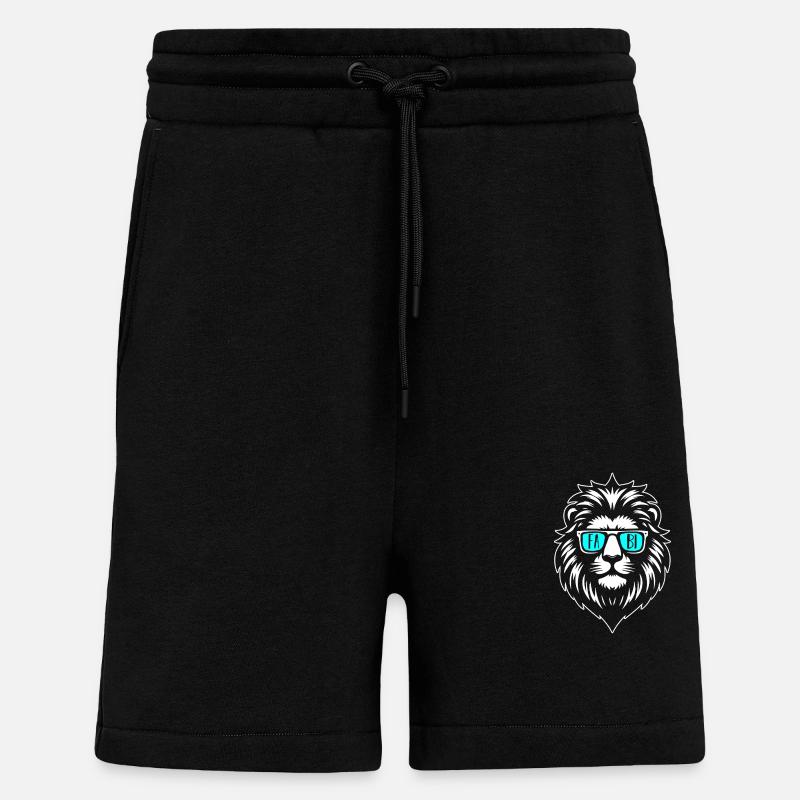 Leo Fabian - Short bio décontracté fabriqué en UE - SOLID BLACK