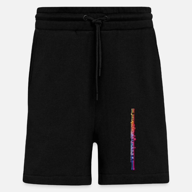Querflöte - Shorts - made by SPREAD - SOLID BLACK