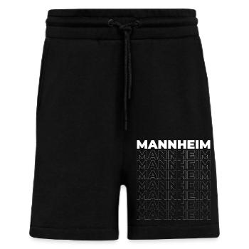 Mannheim - Shorts - made by SPREAD - SOLID BLACK - Front