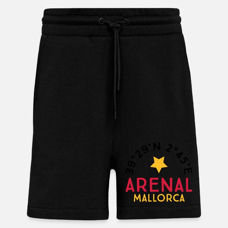 Arenal Mallorca - Shorts - made by SPREAD - SOLID BLACK