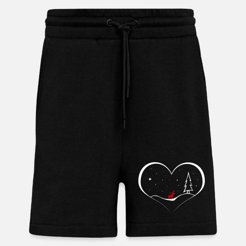 Weihnachten - Shorts - made by SPREAD - SOLID BLACK