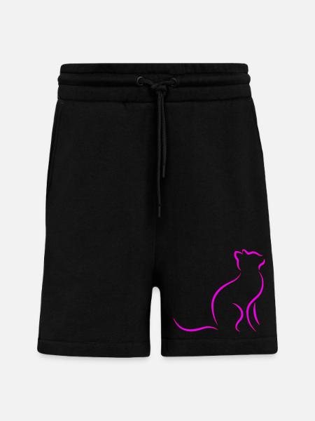 Katze - Shorts - made by SPREAD - SOLID BLACK