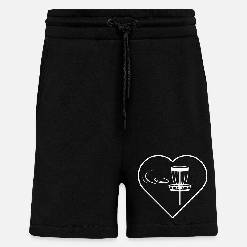 disc, golf disc, golf - Shorts - made by SPREAD - SOLID BLACK