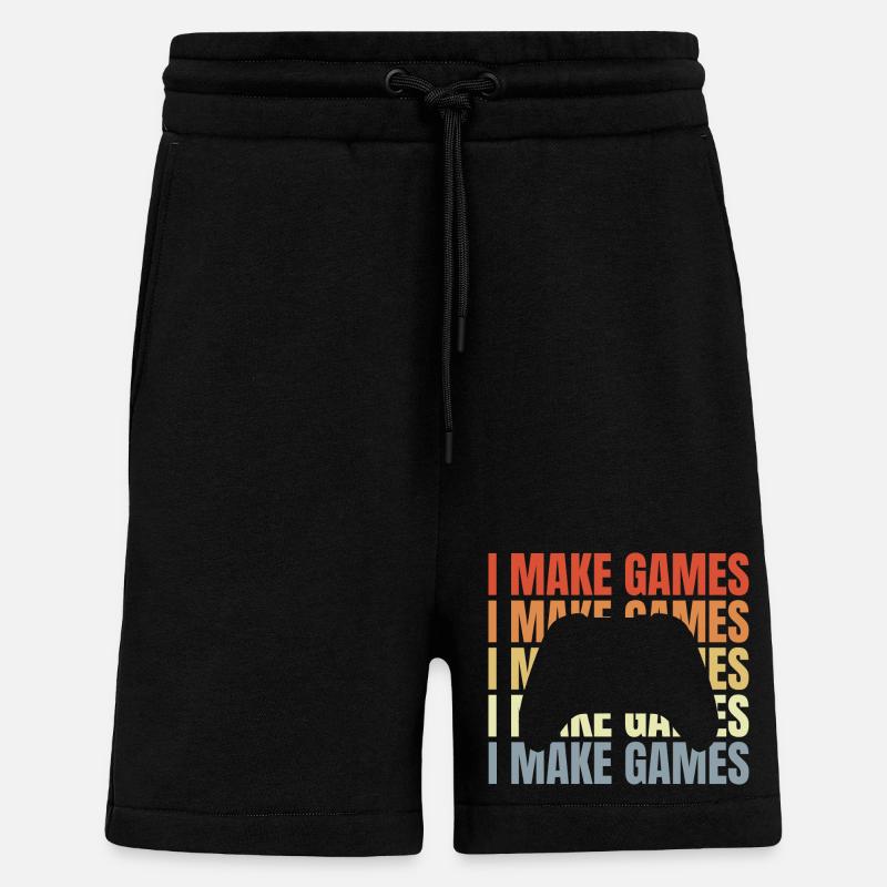 Game Developer Saying - Shorts - made by SPREAD - SOLID BLACK