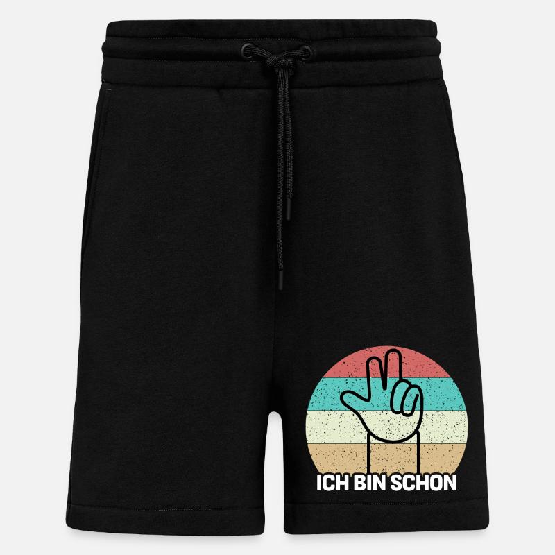 Ich bin schon 3 - Shorts - made by SPREAD - SOLID BLACK