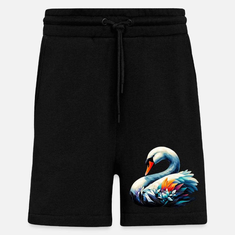 Schwan - Shorts - made by SPREAD - SOLID BLACK