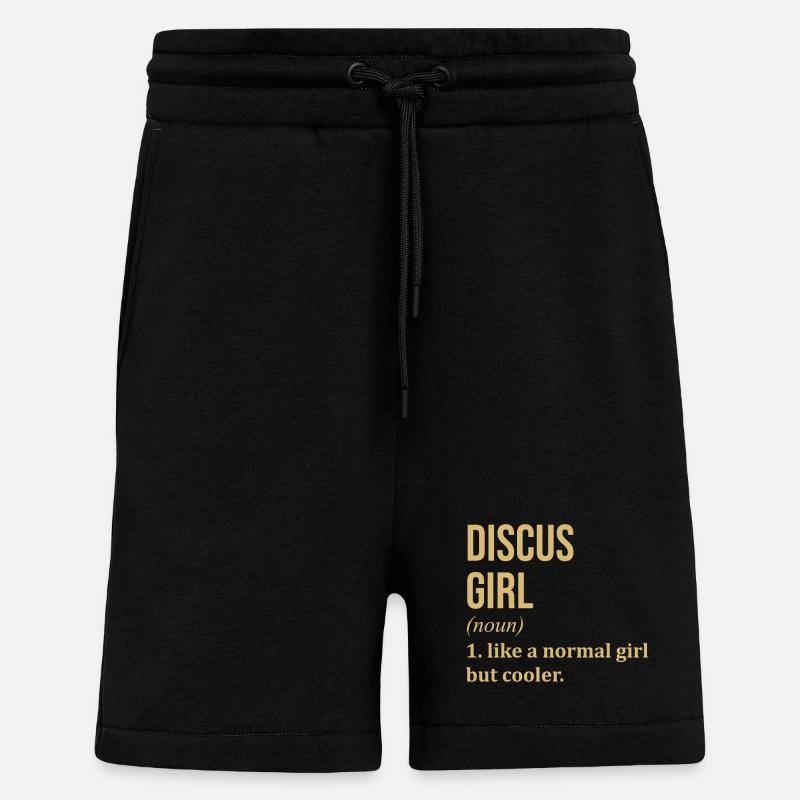 Diskus - Shorts - made by SPREAD - SOLID BLACK