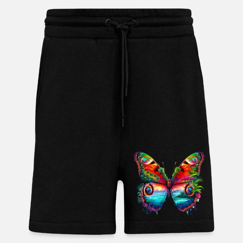 Schmetterling - Shorts - made by SPREAD - SOLID BLACK