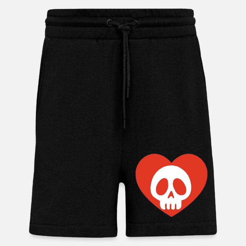 Sterbliche Liebe - Shorts - made by SPREAD - SOLID BLACK