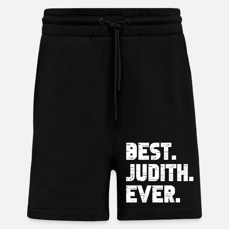 Best Judith Ever Geschenk Spruch - Shorts - made by SPREAD - SOLID BLACK