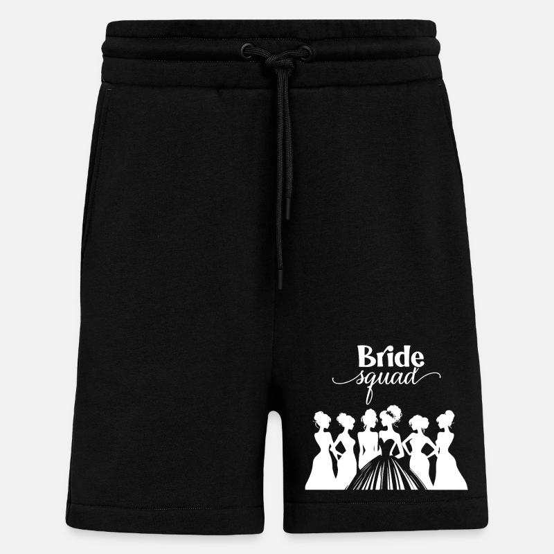 Braut Crew – JGA Edition - Shorts - made by SPREAD - SOLID BLACK