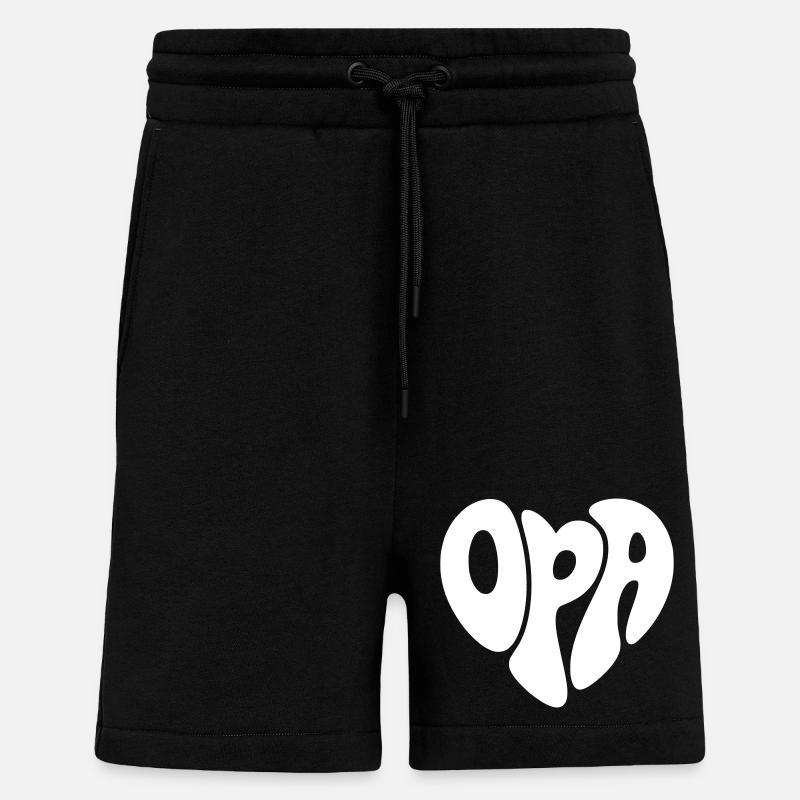 Opa Herz - Shorts - made by SPREAD - SOLID BLACK