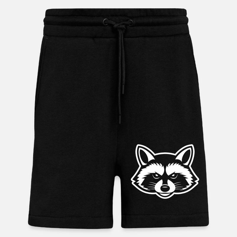 Waschbär - Shorts - made by SPREAD - SOLID BLACK