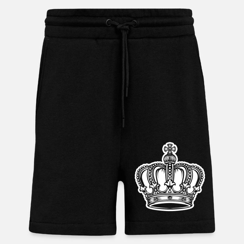 Crown - Shorts - made by SPREAD - SOLID BLACK