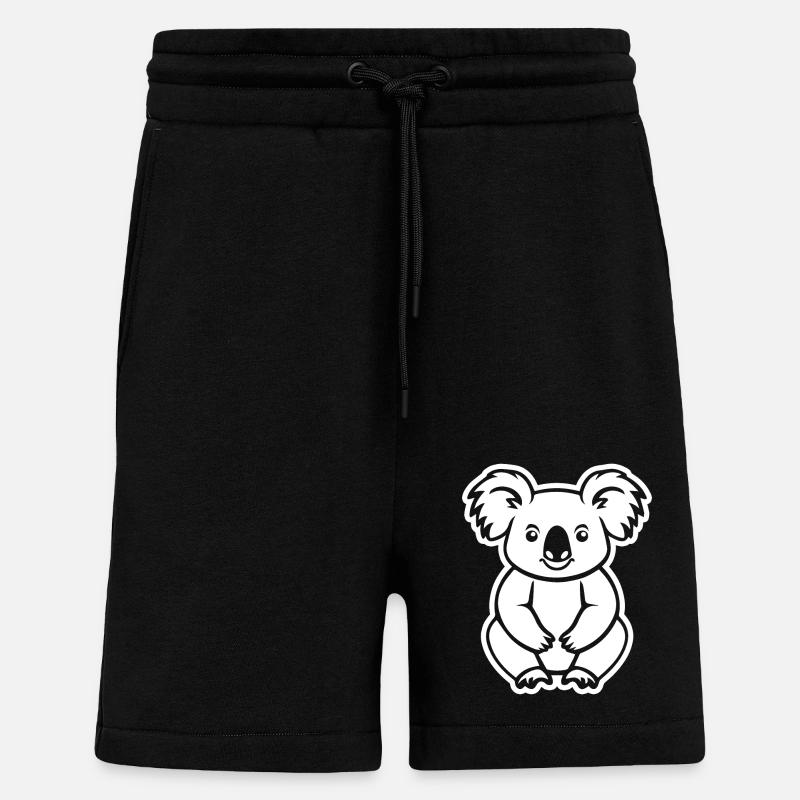 Koala - Shorts - made by SPREAD - SOLID BLACK