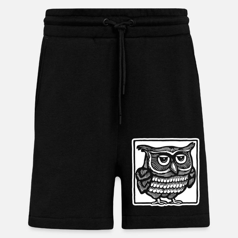 Eule - Shorts - made by SPREAD - SOLID BLACK