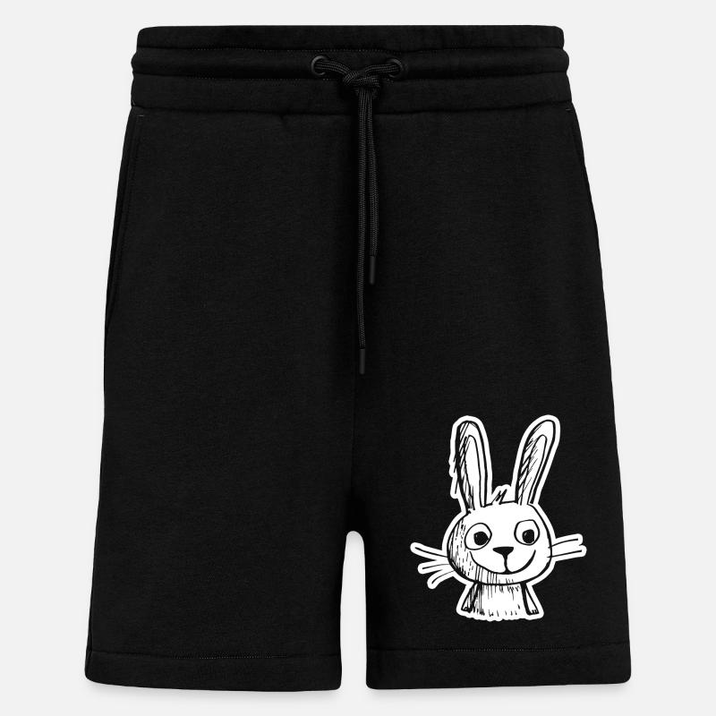 Rabbit Rabbit - Shorts - made by SPREAD - SOLID BLACK