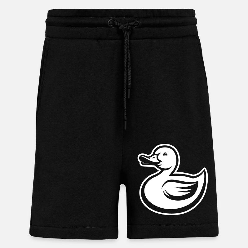 Duck Ducks - Shorts - made by SPREAD - SOLID BLACK