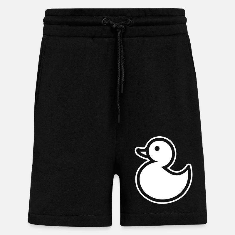Duck Ducks - Shorts - made by SPREAD - SOLID BLACK