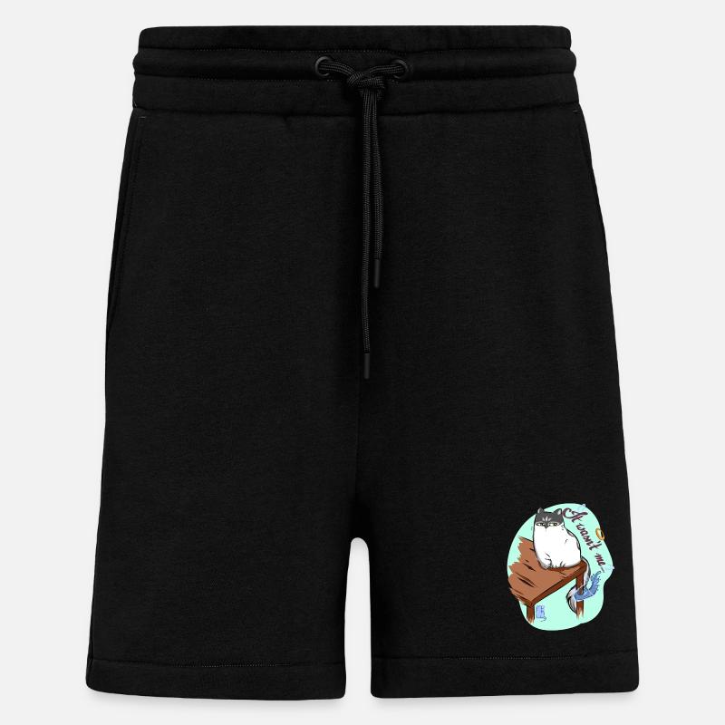 It wasn't me - Shorts - made by SPREAD - SOLID BLACK