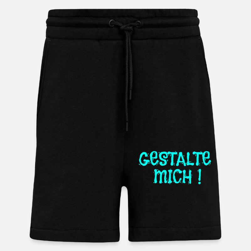 Gestalte Mich - Shorts - made by SPREAD - SOLID BLACK