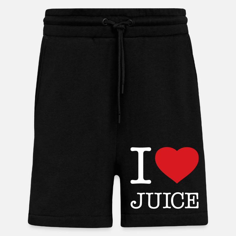 J’ADORE LE JUS - Short bio décontracté fabriqué en UE - SOLID BLACK