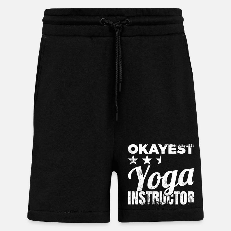 Durchschnittlicher Yogalehrer - Shorts - made by SPREAD - SOLID BLACK