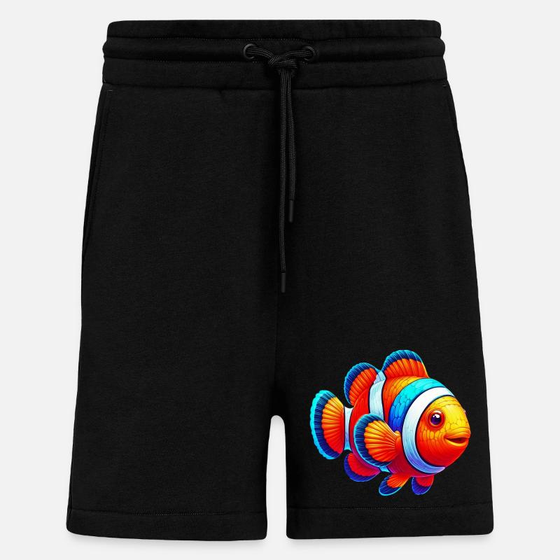 Clownfisch - Shorts - made by SPREAD - SOLID BLACK