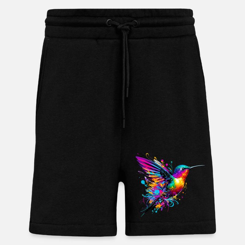 Colibri - Short bio décontracté fabriqué en UE - SOLID BLACK