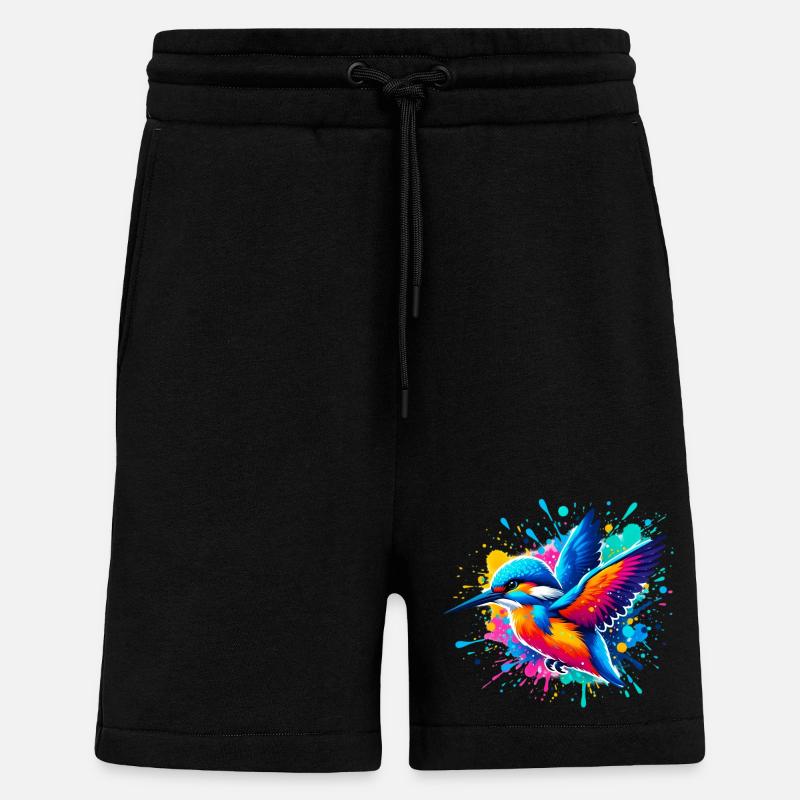 Eisvogel - Shorts - made by SPREAD - SOLID BLACK