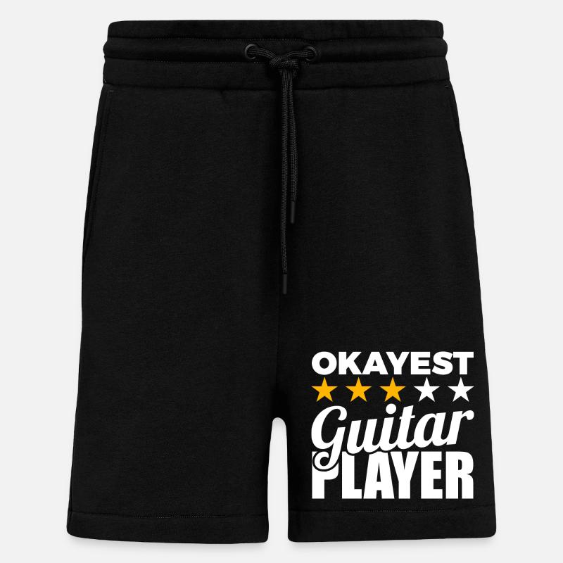 Durchschnittlicher Gitarrist - Shorts - made by SPREAD - SOLID BLACK