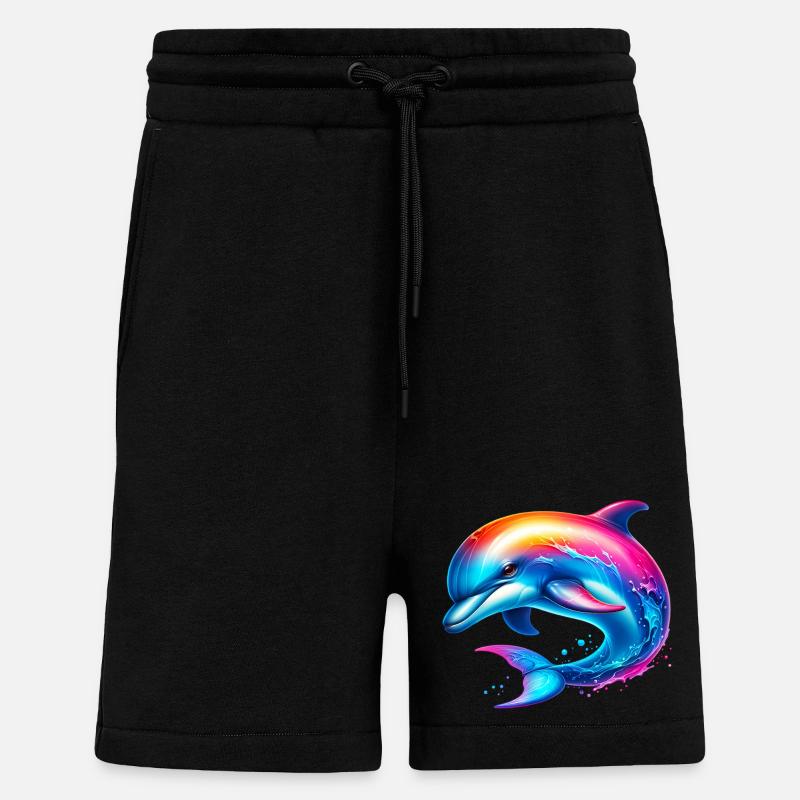 Delfin - Shorts - made by SPREAD - SOLID BLACK