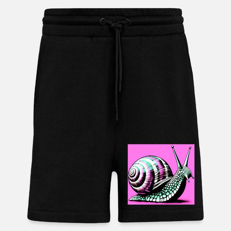 Schnecke - Shorts - made by SPREAD - SOLID BLACK