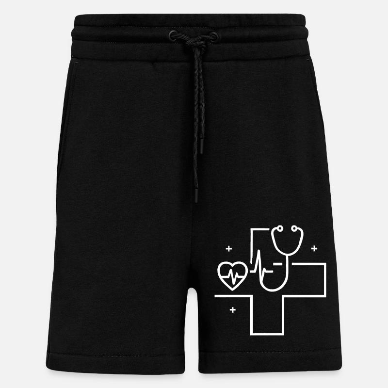 Krankenschwester - Shorts - made by SPREAD - SOLID BLACK