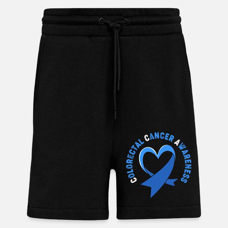 Darm Krebs Dickdarm - Shorts - made by SPREAD - SOLID BLACK
