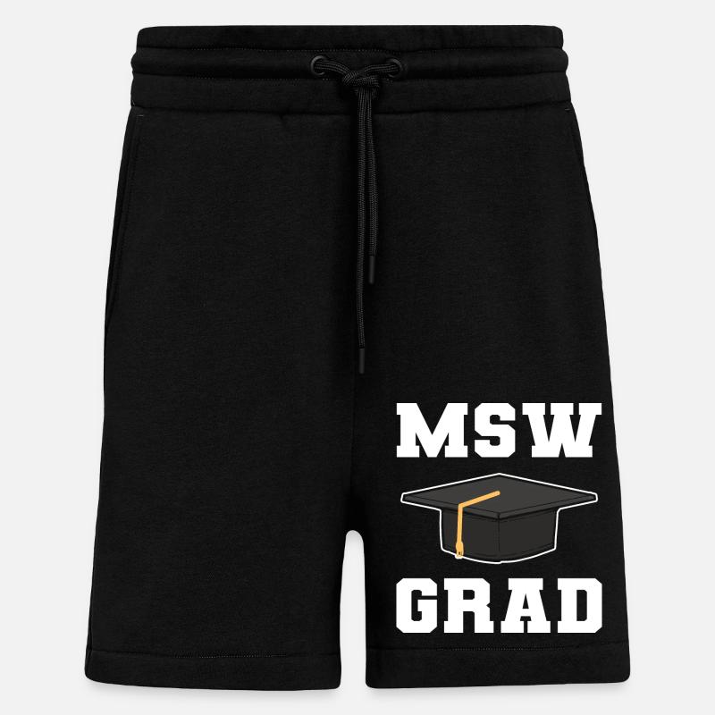 Master's Degree Graduation Ceremony - Shorts - made by SPREAD - SOLID BLACK