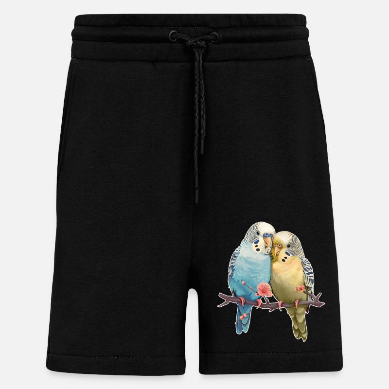 Budgies - Shorts - made by SPREAD - SOLID BLACK