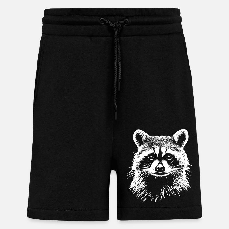 Waschbär - Shorts - made by SPREAD - SOLID BLACK