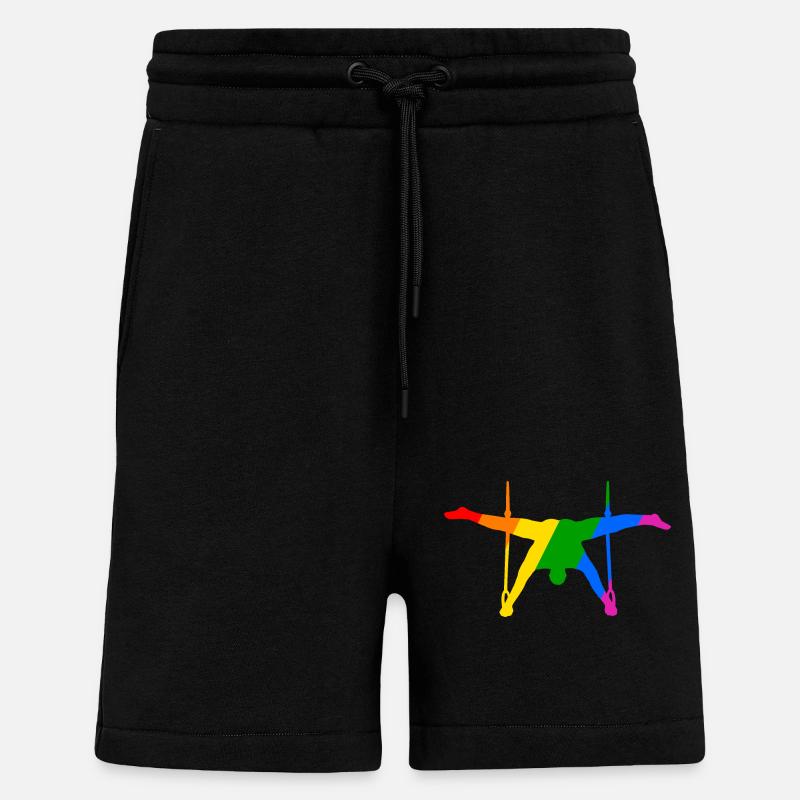 La lutte dans la variété - Short bio décontracté fabriqué en UE - SOLID BLACK
