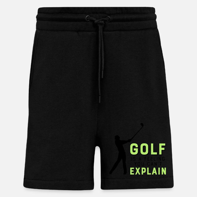 golf - Shorts - made by SPREAD - SOLID BLACK