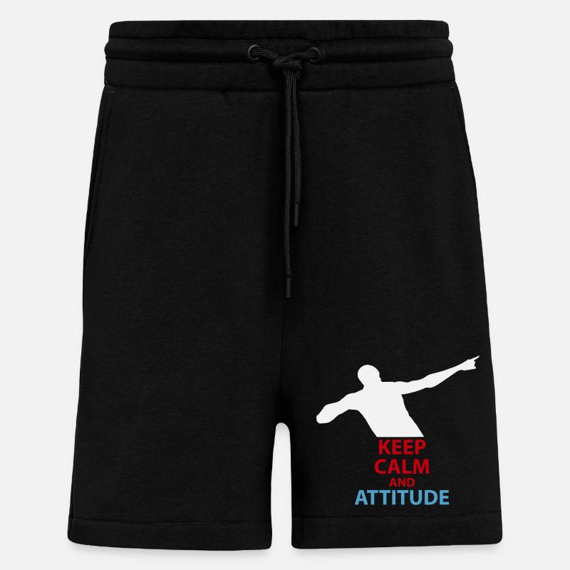 Ruhe und Attitüde Silhouette - Shorts - made by SPREAD - SOLID BLACK