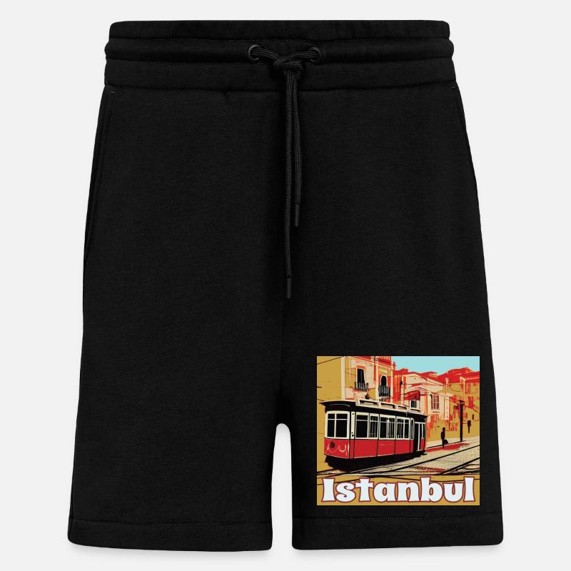 Istanbul - Shorts - made by SPREAD - SOLID BLACK