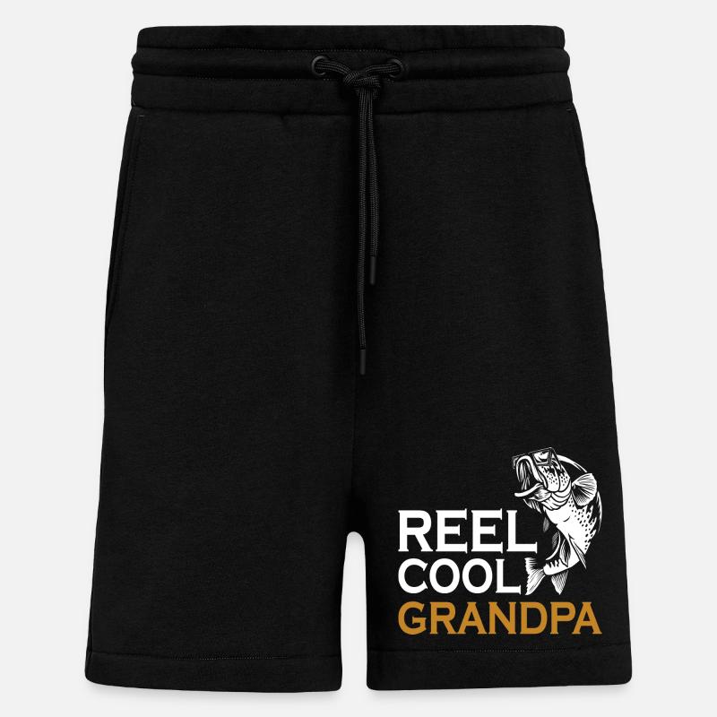 Opa Conquer Angelrolle Cool - Shorts - made by SPREAD - SOLID BLACK