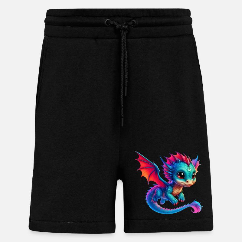 Drache - Shorts - made by SPREAD - SOLID BLACK