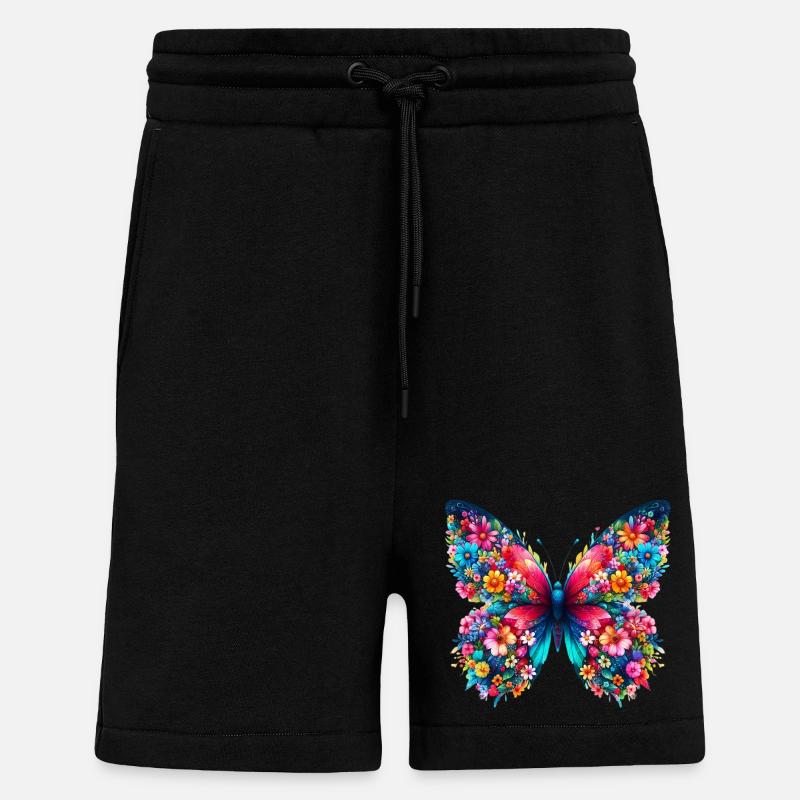 Schmetterling - Shorts - made by SPREAD - SOLID BLACK