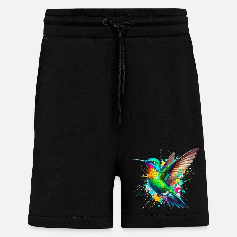 Colibri - Short bio décontracté fabriqué en UE - SOLID BLACK