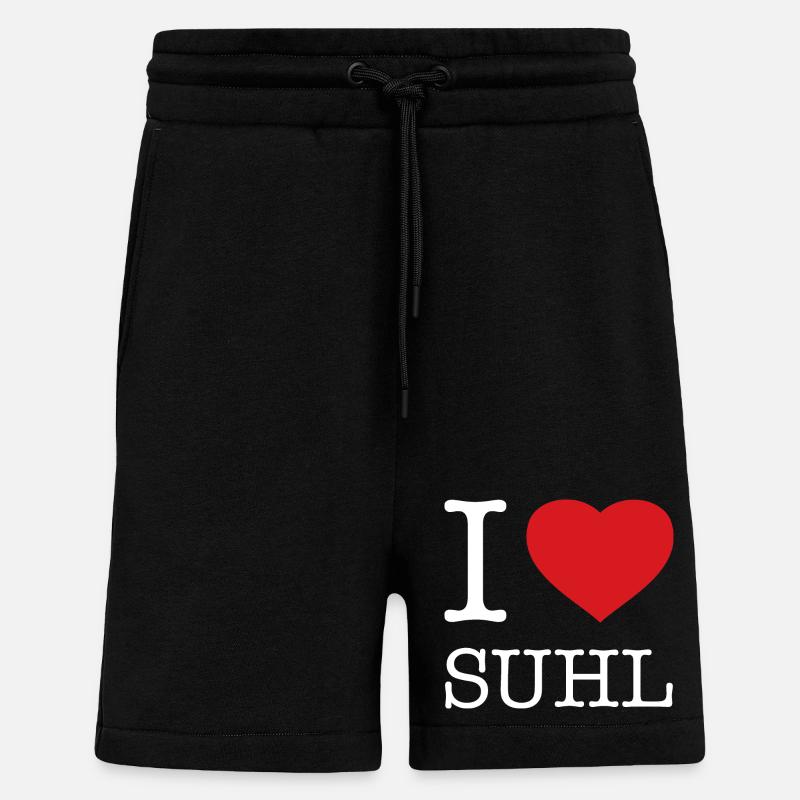J’ADORE SUHL - Short bio décontracté fabriqué en UE - SOLID BLACK